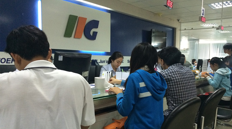 Địa điểm đăng ký và thi TOEIC