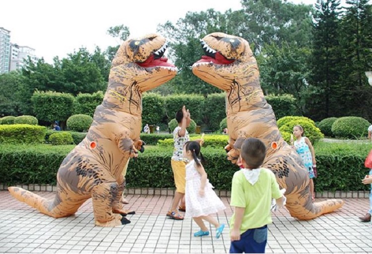 Mascot Khủng Long Bạo Ch&uacute;a
