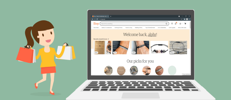 C&aacute;ch b&aacute;n h&agrave;ng tr&ecirc;n Etsy