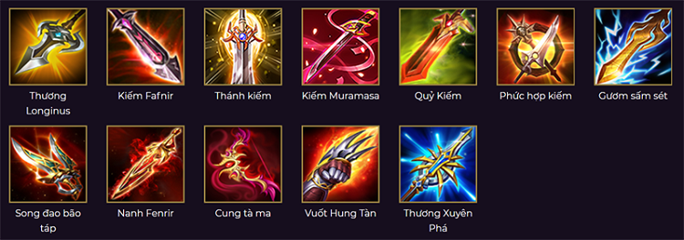 Item trong game nghĩa l&agrave; g&igrave;?