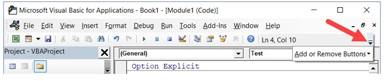 Toolbar