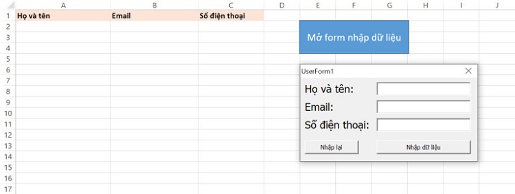 Đăng nhập bằng t&agrave;i khoản để mở file Excel