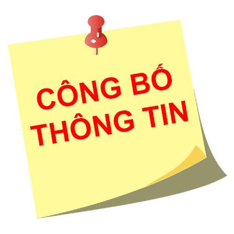 C&ocirc;ng bố th&ocirc;ng tin một c&aacute;ch kịp thời