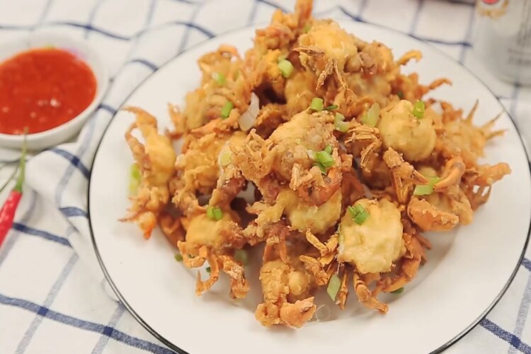 C&aacute;ch nấu cua đồng - M&oacute;n cua đồng chi&ecirc;n gi&ograve;n
