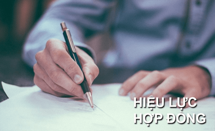 Hiệu lực hợp đồng