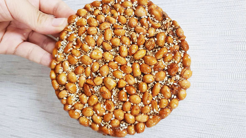 Kẹo đậu phộng có bao nhiêu calo?