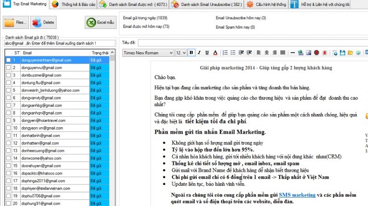 Top Email Marketing