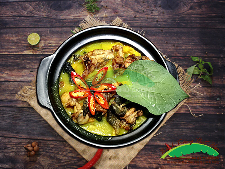 Chuối xanh nấu gì ngon - Ốc nấu chuối xanh