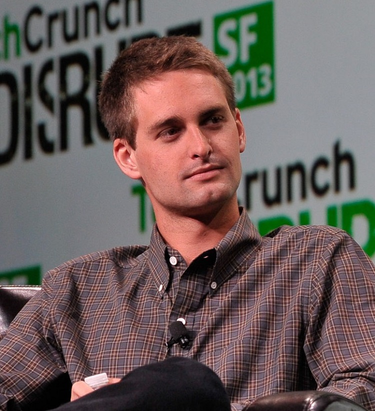 Evan Spiegel l&agrave; ai?