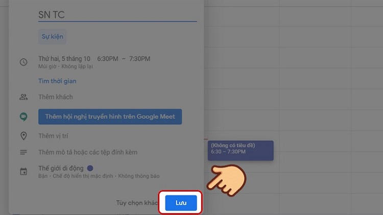 C&aacute;ch sử dụng Google Calendar: 18 t&iacute;nh năng sẽ gi&uacute;p bạn c&oacute; năng suất cao hơn
