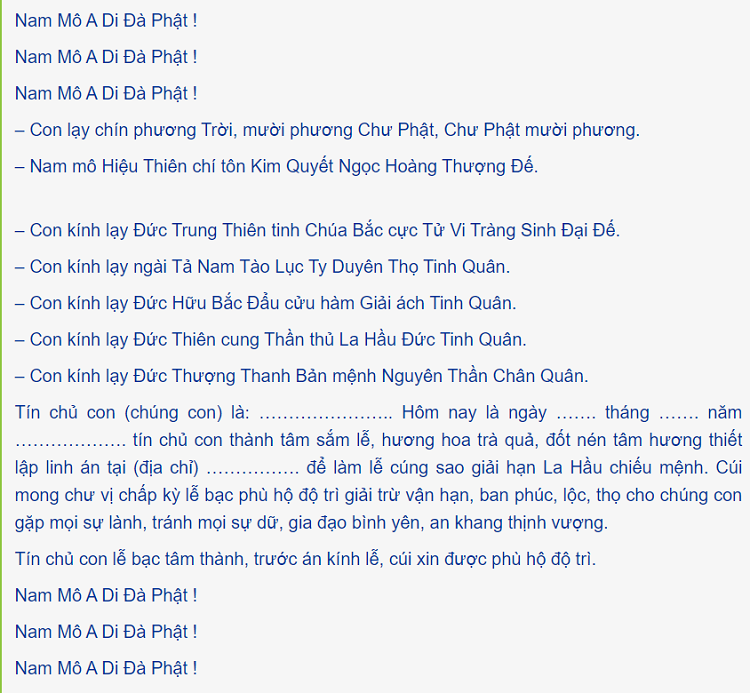 B&agrave;i c&uacute;ng sao La Hầu