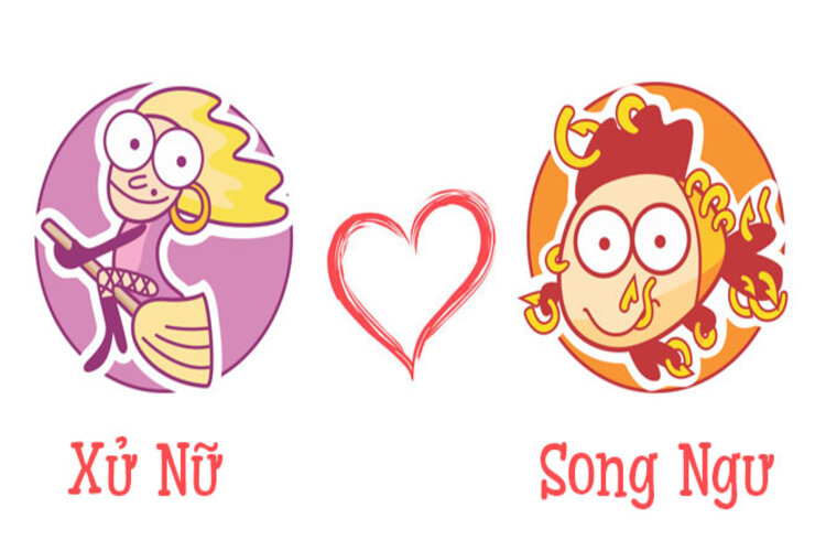 Song Ngư với Cung Xử Nữ