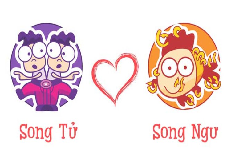 Song Ngư với Cung Song Tử