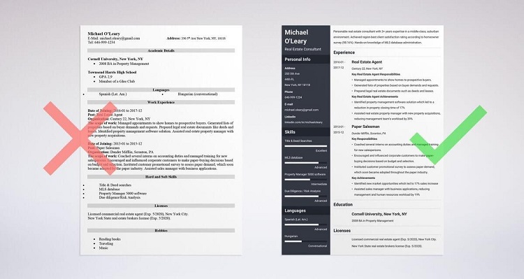 Những lưu ý về cách viết và trình bày CV