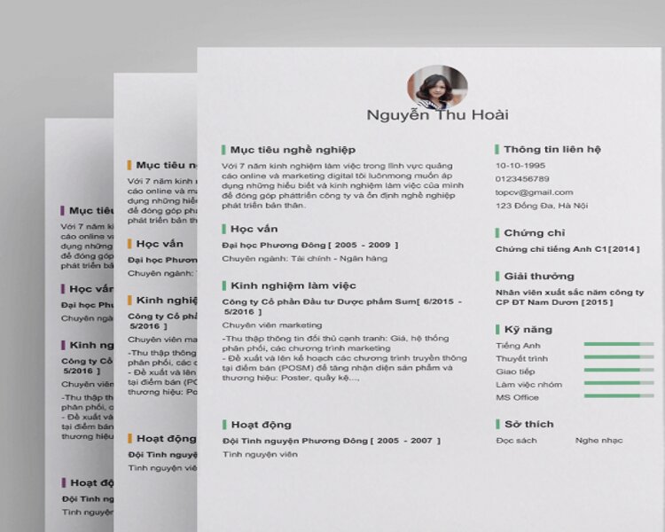 Hướng dẫn c&aacute;ch viết CV xin việc Part time cho sinh vi&ecirc;n