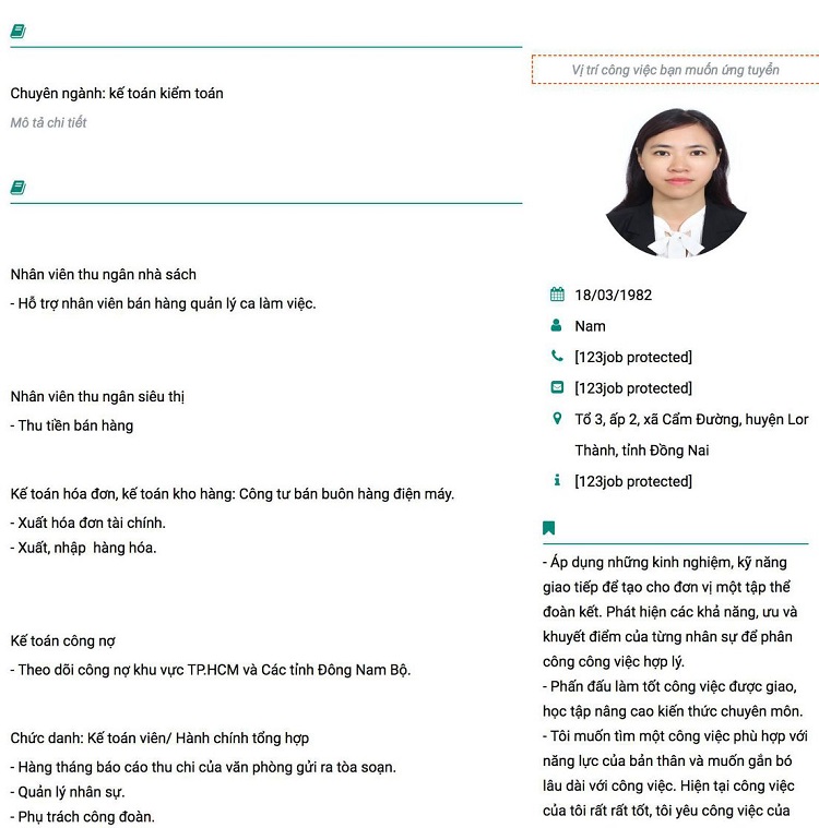 Cách viết mẫu CV Thu Ngân chuẩn, gây ấn tượng với nhà tuyển dụng