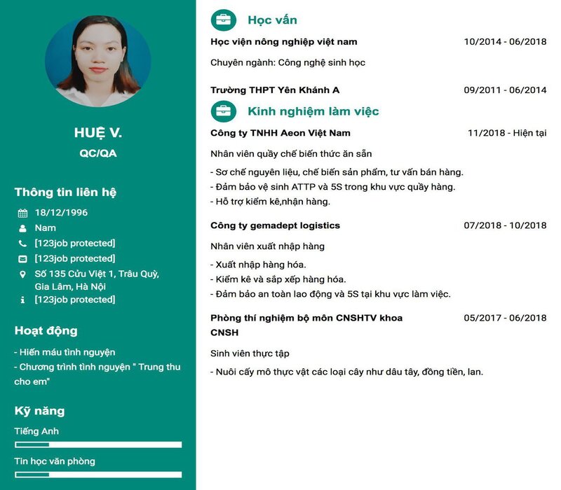 Hướng dẫn c&aacute;ch viết CV nh&acirc;n vi&ecirc;n QA chuẩn