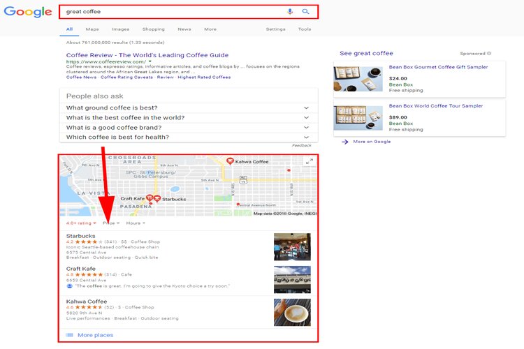 Google Snack Pack l&agrave; g&igrave;