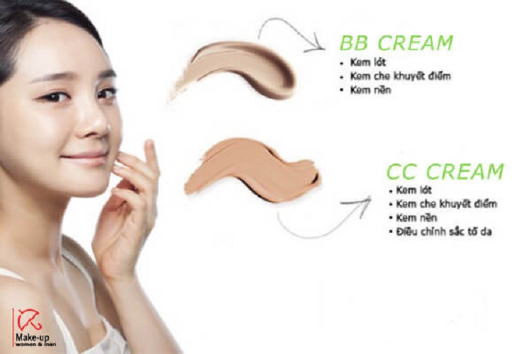 CC cream và BB cream có điểm gì khác nhau?