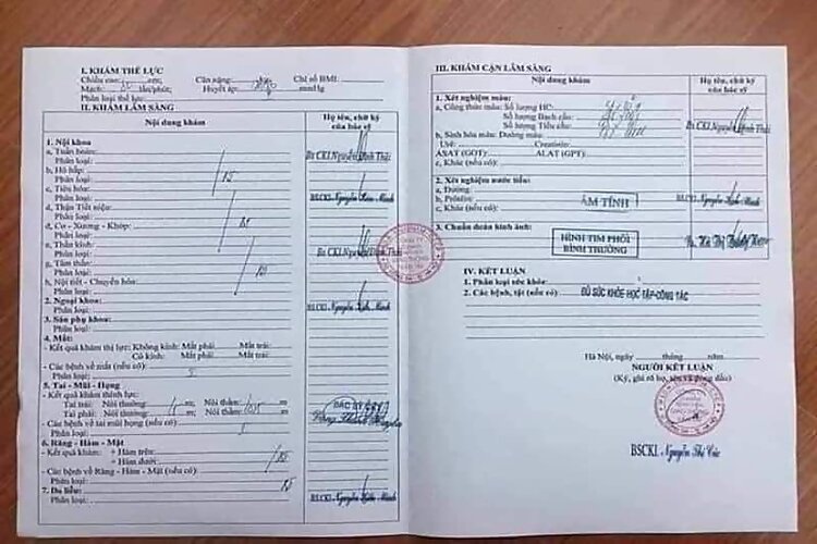 Giấy khám sức khỏe xin việc và tất tần tật thông tin bạn cần biết