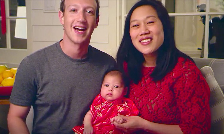 Gia đ&igrave;nh Mark Zuckerberg