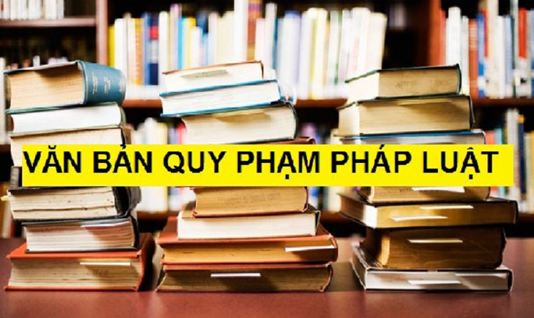 Các văn bản quy phạm pháp luật ở nước ta