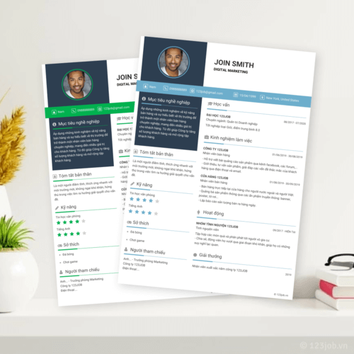 Mẫu CV Outstanding