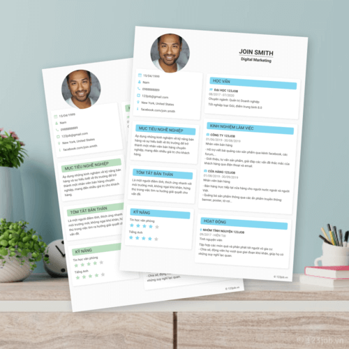 Mẫu CV Thanh lịch